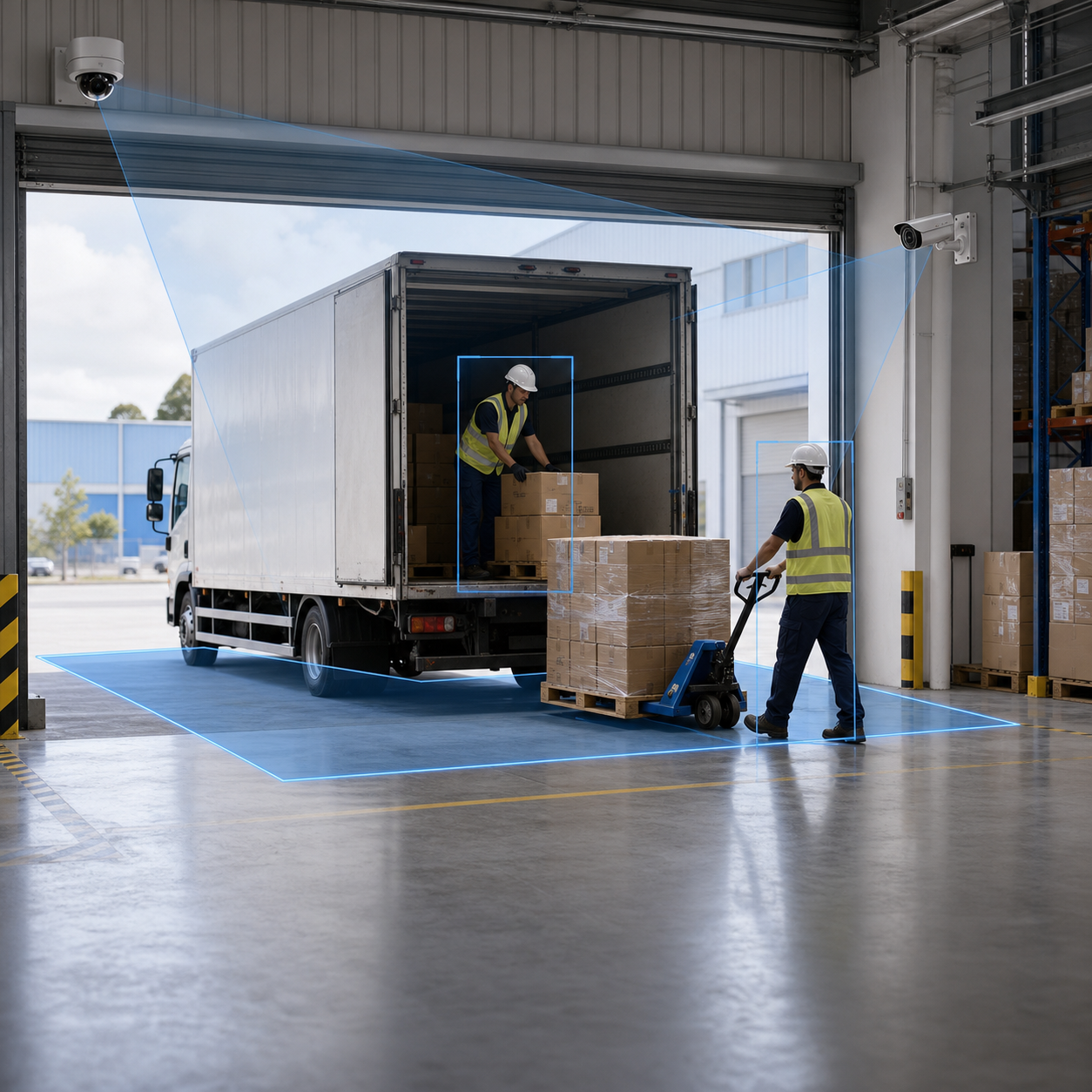 Smart Loading-Dock Safety Monitoring Design case image